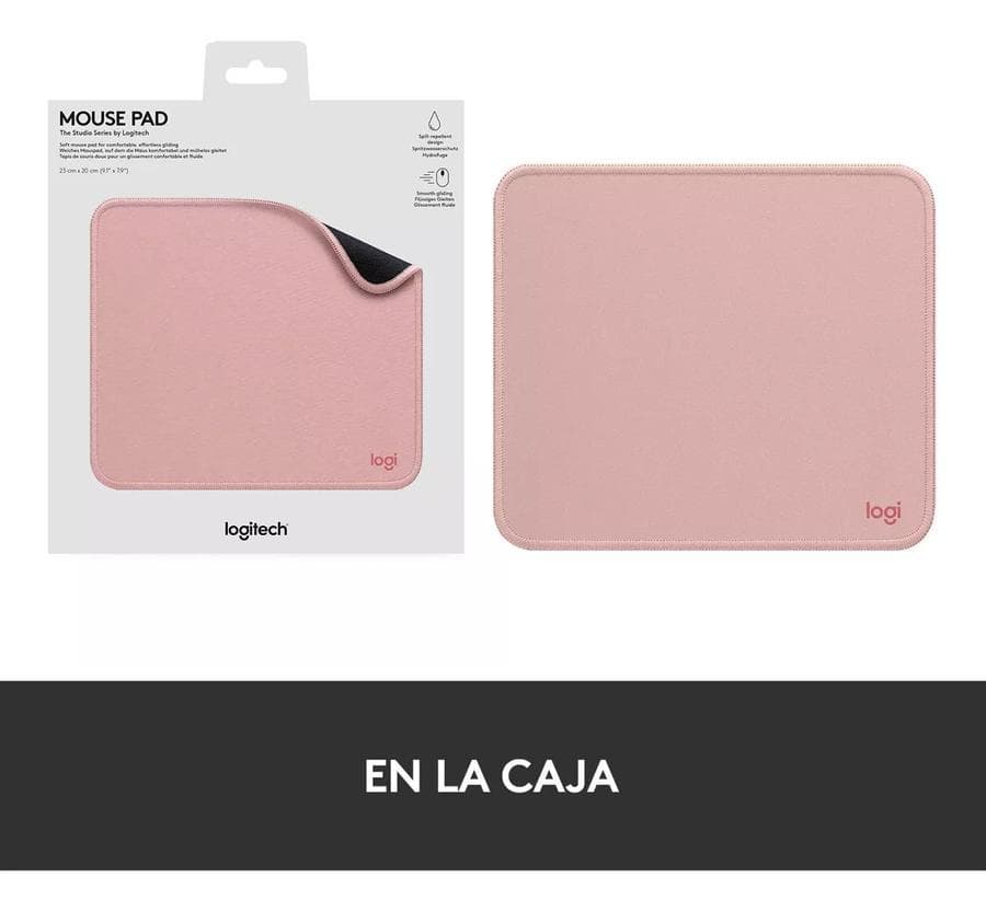 Mouse Pad, Cómodo Deslizamiento Logitech Studio Series Rosa — miniatura 5