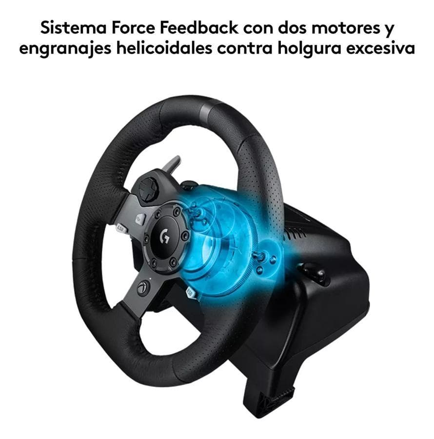 Volante Logitech G920 Racing Xbox One y Pc — miniatura 5