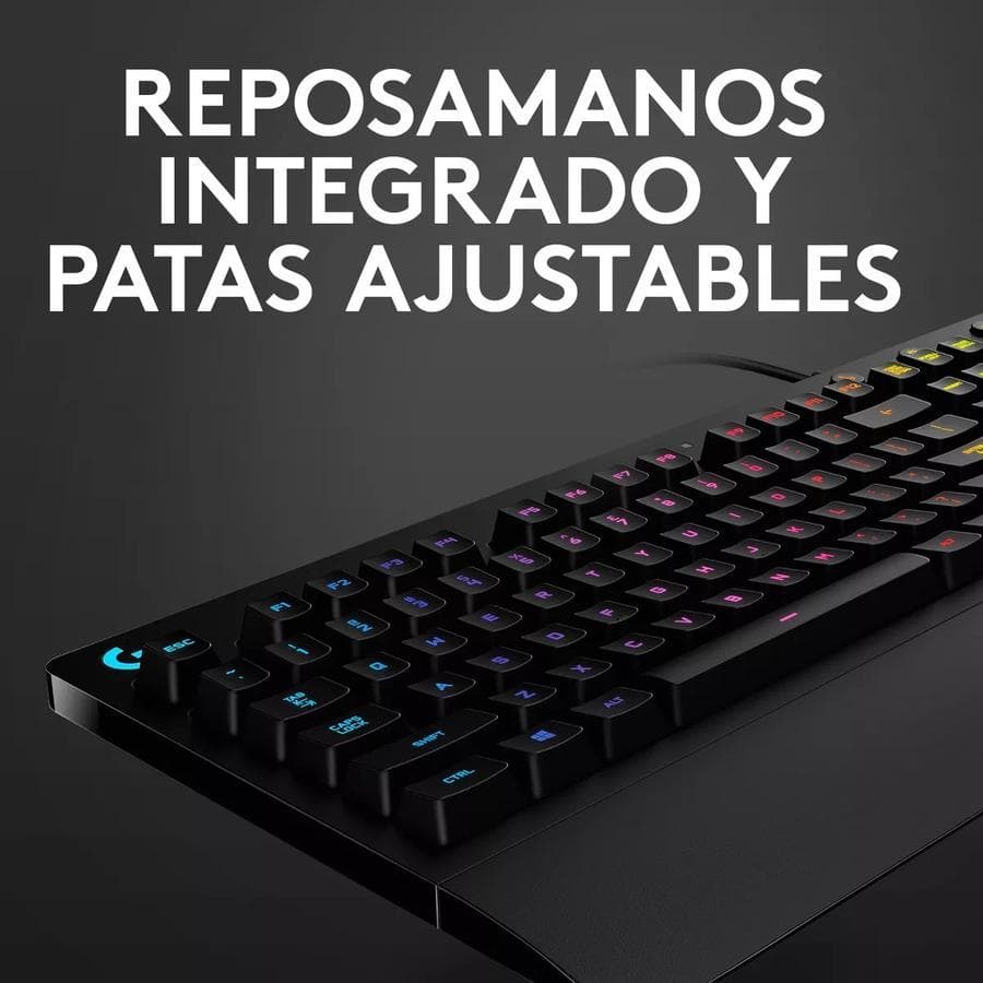 Teclado Gamer Logitech G213 RGB Prodigy Gaming ingles — miniatura 6