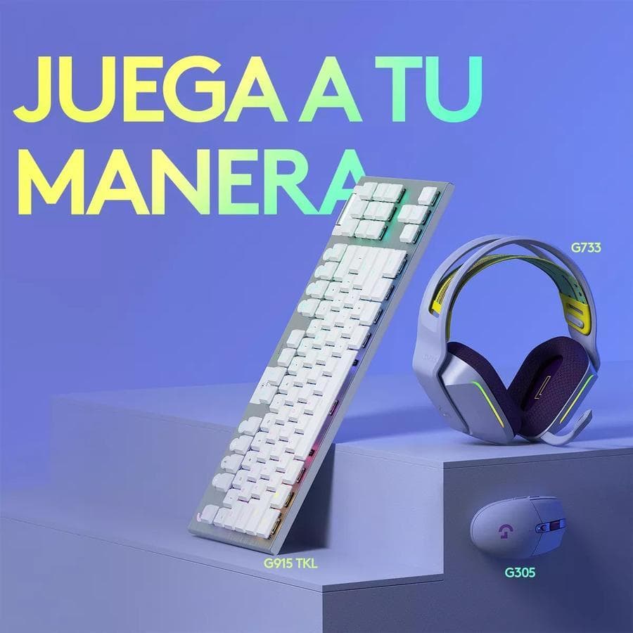 Mouse Gaming Logitech Inalambrico G305 LightSpeed Lila — miniatura 4