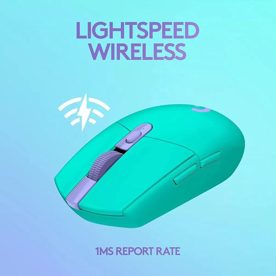 Mouse Gamer Logitech Inalambrico G305 LightSpeed Mint — miniatura 2