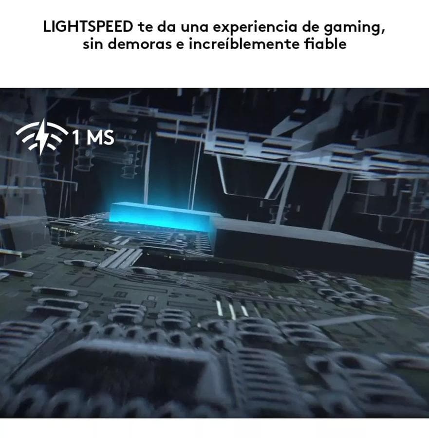 Mouse Gamer Inalámbrico Logitech LightSpeed (G305) Blanco — miniatura 4