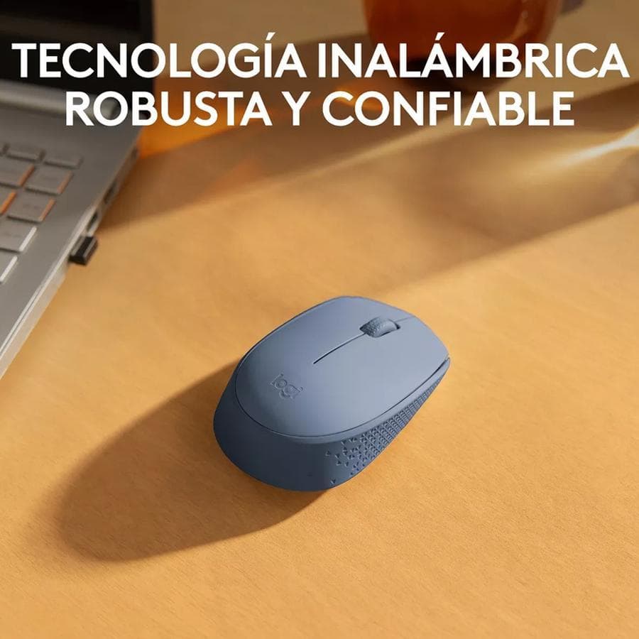 Mouse Inalámbrico Logitech (M170) Gris Azulado — miniatura 4