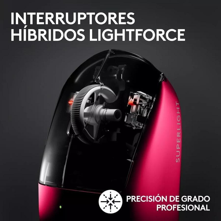 Mouse Gamer Logitech G Pro 2 Wireless Mouse Magenta — miniatura 4