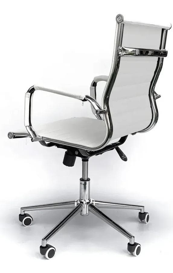 Silla De Oficina Aluna RT-B01 White Baja — miniatura 2