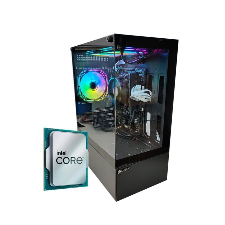 Pc Ecovision Gamer Intel i5-12400 + 32GB + 1TB + COMBO LOGITECH + WIFI