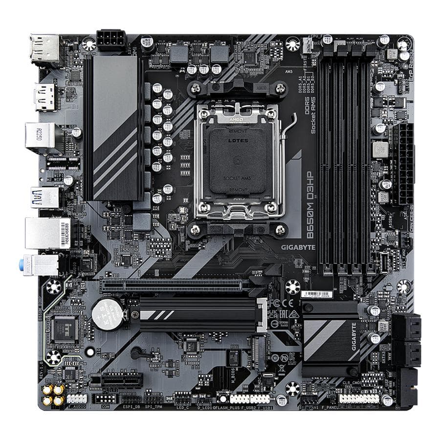 Mother Gigabyte B650M D3HP AM5 — miniatura 2