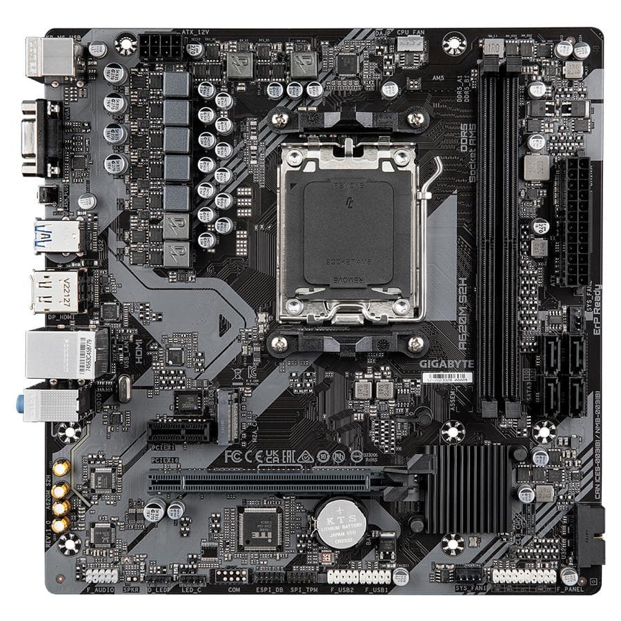 Mother Gigabyte A620M S2H Socket Am5 — miniatura 2