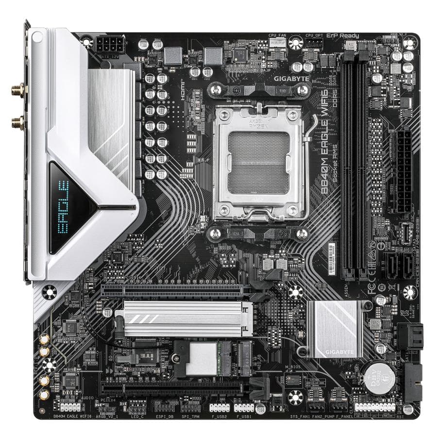 Mother Gigabyte B840M Eagle Wifi6 Socket Am5 — miniatura 2