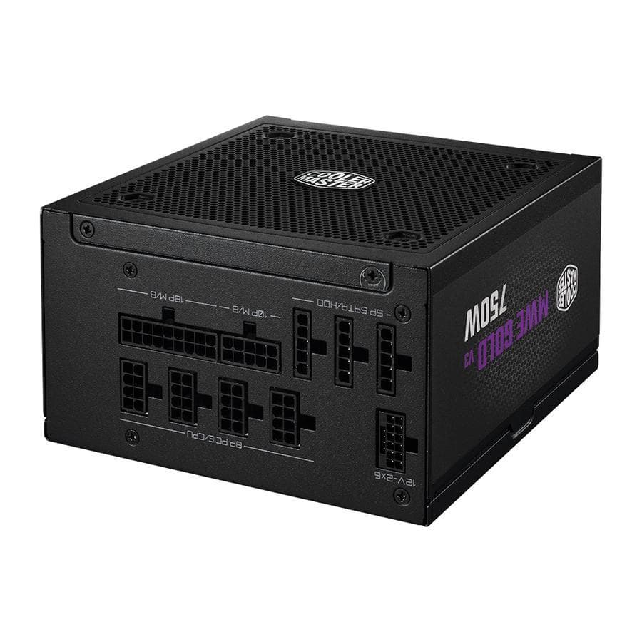FUENTE 750W COOLER MASTER 80+ GOLD MWE ATX 3.1 FM — miniatura 2
