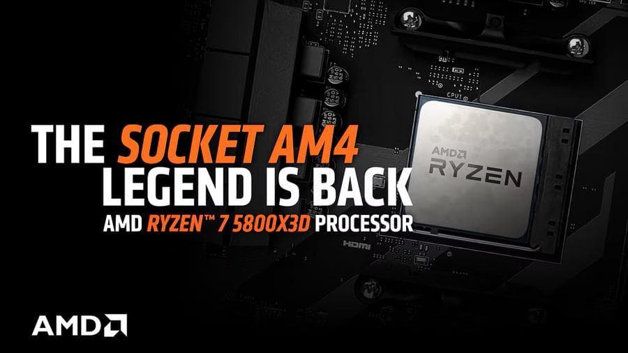 Microprocesador AMD Ryzen 7 5800X3D 96MB 4.5GHz AM4  Sin Cooler — miniatura 3