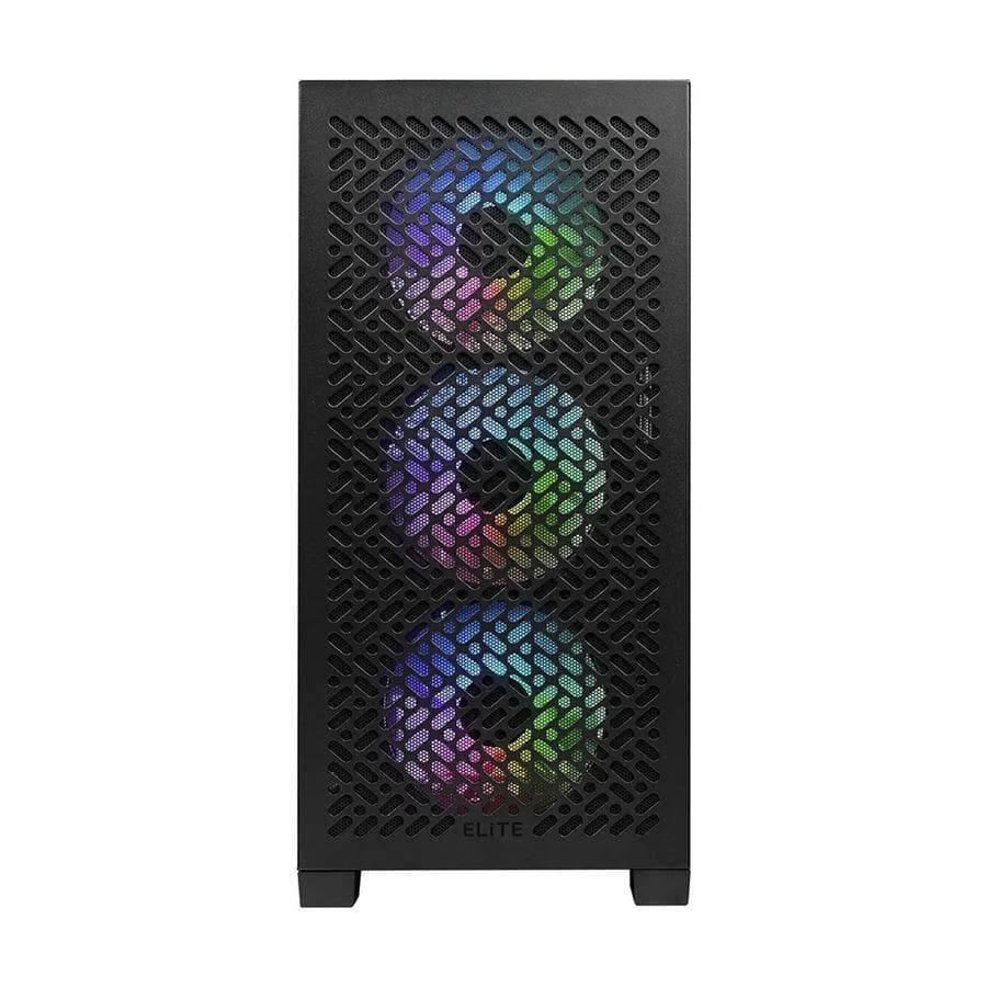GABINETE COOLER MASTER ELITE 302 BLACK (3 Fans ARGB) — miniatura 2