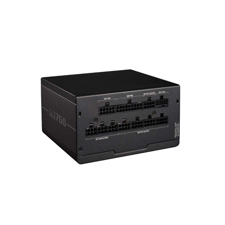 FUENTE COOLER MASTER 750W 80+ GOLD AWO CORD ATX 3.1 MODULAR — miniatura 2