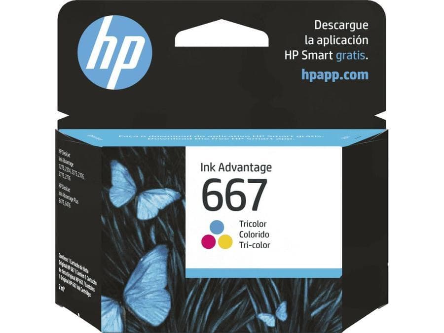 Combo HP 667xl negro + 667 color — miniatura 2
