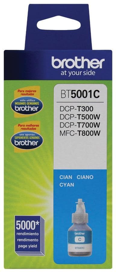 Tinta Brother BT5001C SC Color Cian — miniatura 2