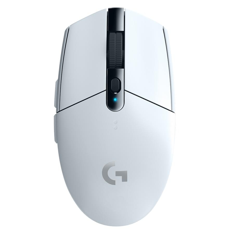 Mouse Gamer Inalámbrico Logitech LightSpeed (G305) Blanco