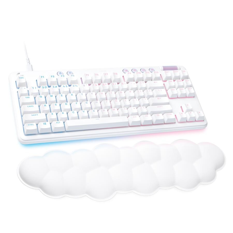 Teclado Logitech G713 Aurora Blanco RGB Gaming