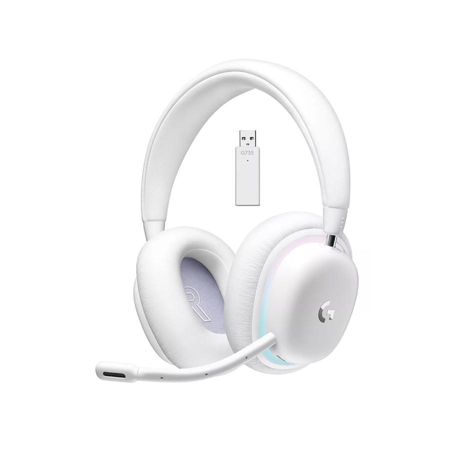Auricular Gamer Inalámbricos Logitech G735 Blanco