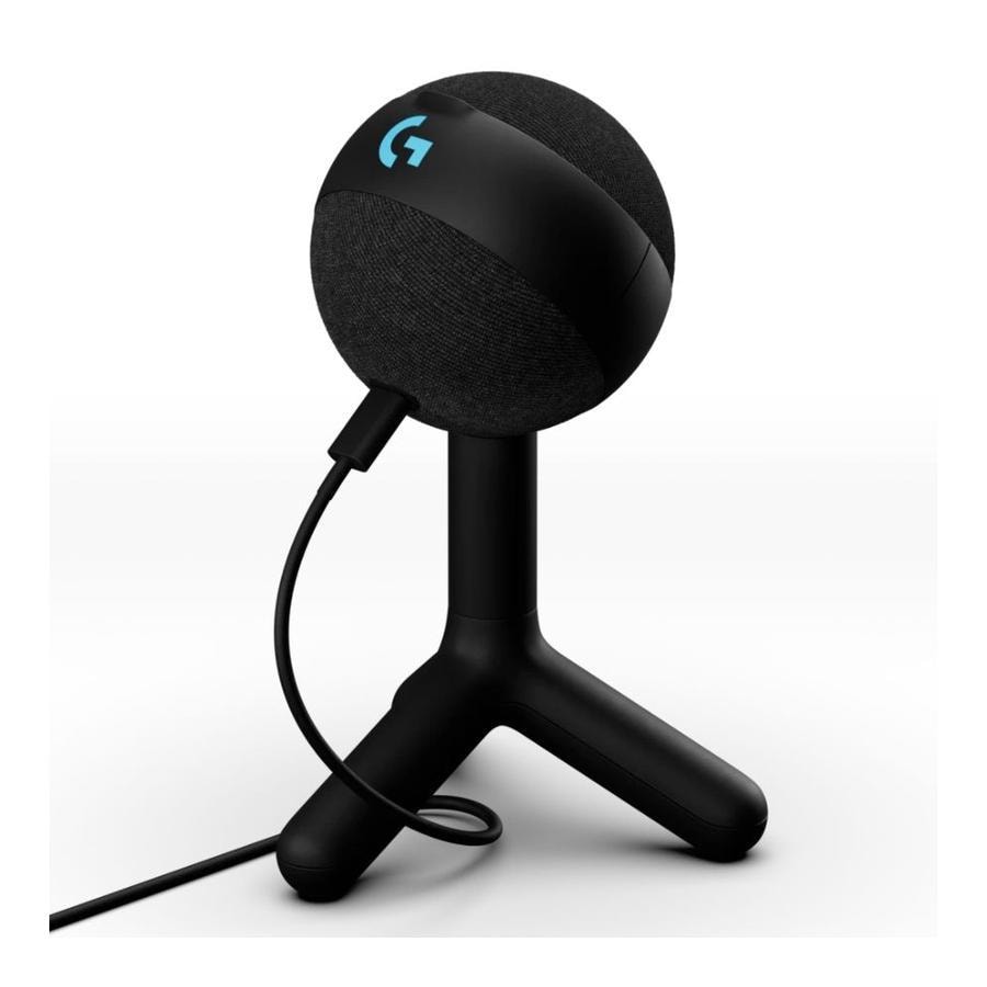 Micrófono Gamer Condensador Rgb Lightsync Logitech Yeti Orb