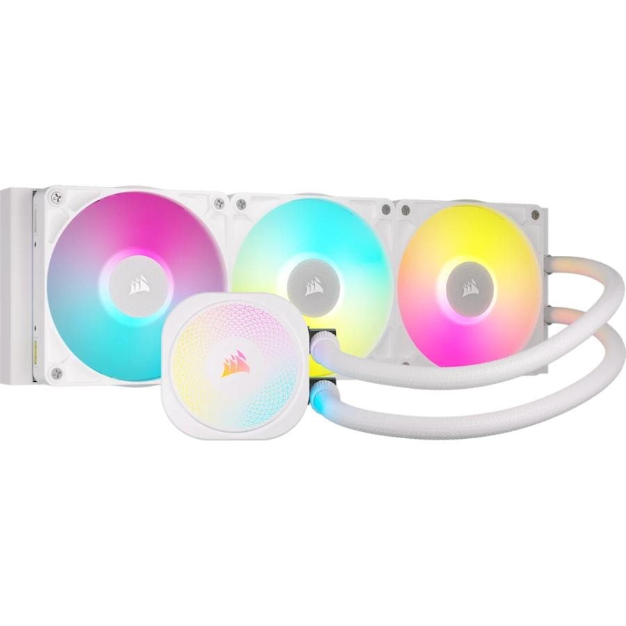 Water Cooler Corsair Icue Link Titan 360 Rx Rgb Aio 360Mm White