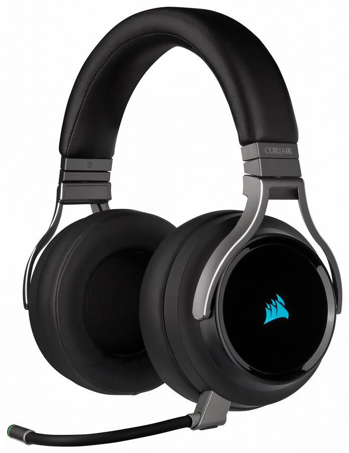 	Auricular Corsair Gaming Virtuoso RGB Wireless negro Carbon - Outlet