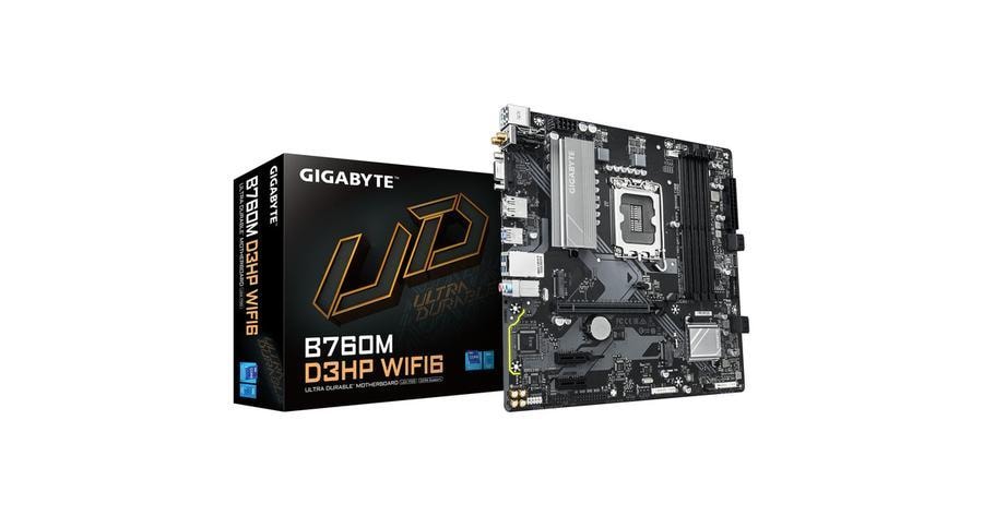 Mother Gigabyte B760M D3HP WIFI6 DDR5 1.0 Socket 1700