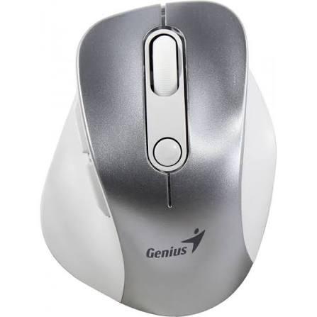 Mouse Inalambrico Genius Ergo 9000S Pro Plata 