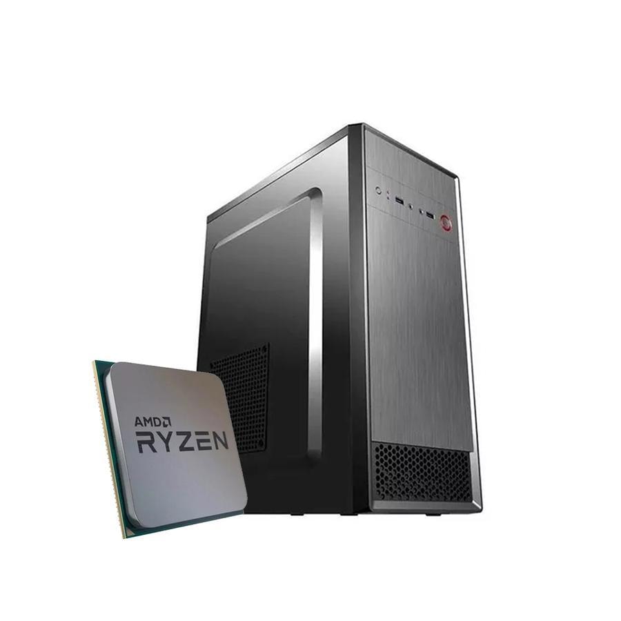 Pc Ecovision Amd Ryzen 7 5700G + A520M ASUS + 16Gb + 1Tb