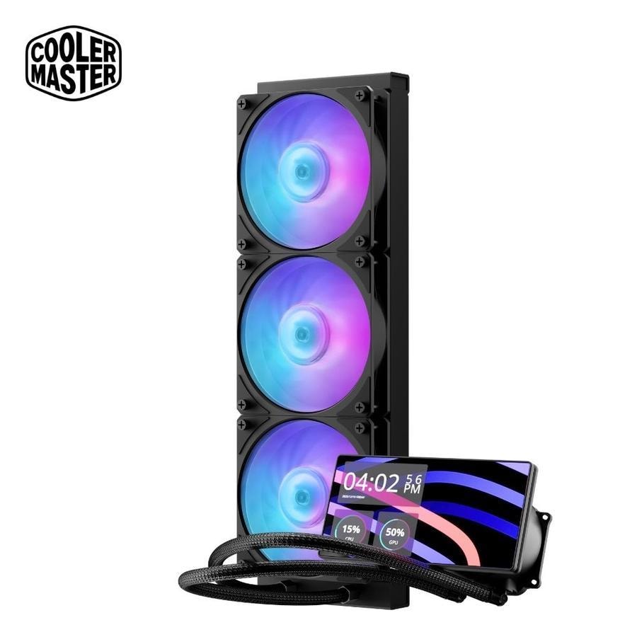 Watercooling Cooler Master Masterliquid Core LCD 6" 360 Black ARGB