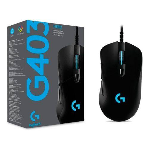 Mouse Logitech G403 Hero Gaming - Outlet