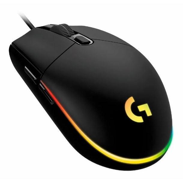Mouse Gamer Usb Logitech Lightsync (G203) Negro - Outlet