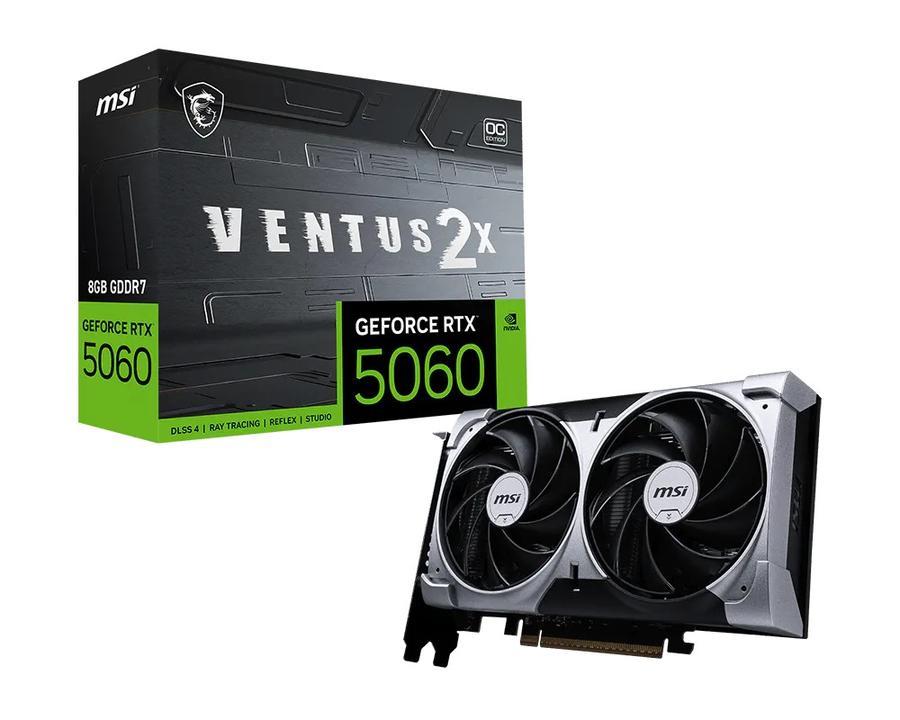 Placa De Video Msi Geforce Rtx 5060 8G Ventus 2X Oc