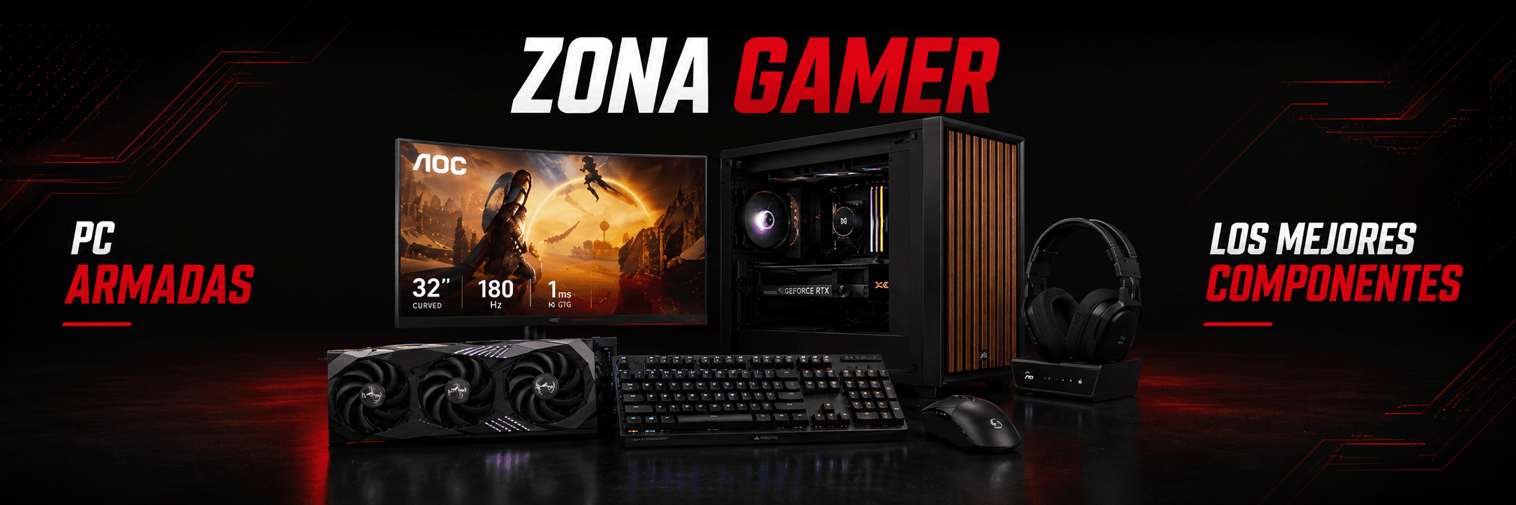 Zona Gamer — PC armadas y los mejores componentes gamer