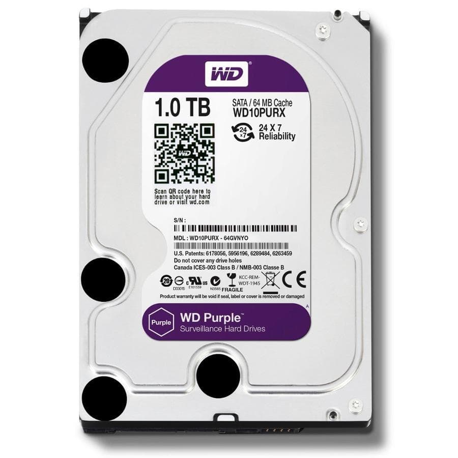 Disco Rigido Videovigilancia 1 Tb Western Digital Purple
