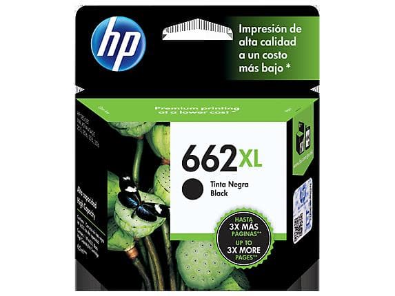Cartucho HP 662XL CZ105AL Negro (Hp 2515)