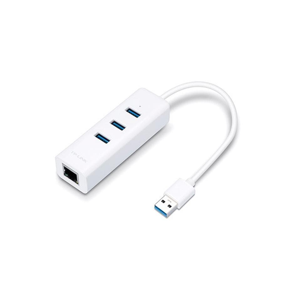 Adaptador de Red USB 3.0 Ethernet Gigabit UE330 + Minihub