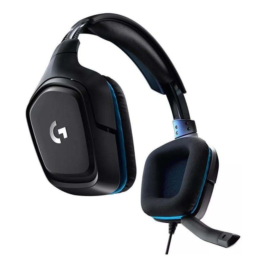 Auricular con Microfono Logitech G432 7.1 Negro 981-000769