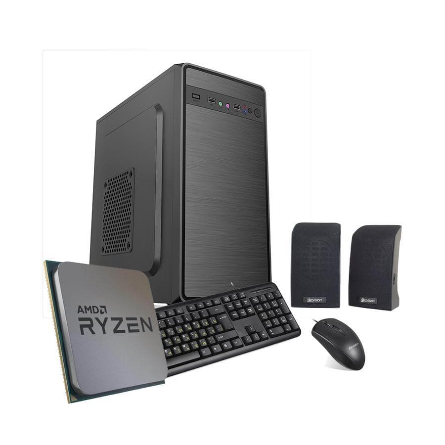 Pc Ecovision Amd Ryzen 3 3200G + 16Gb + 240Gb
