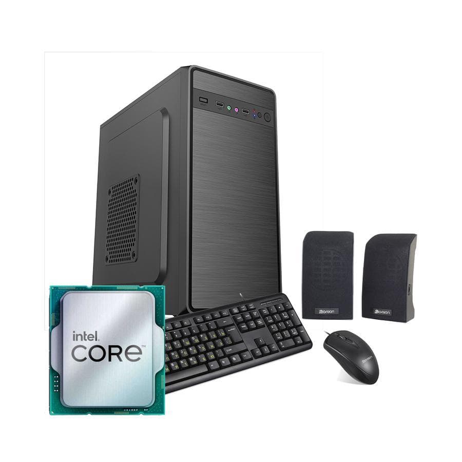 Pc Ecovision Intel I5 12400 + 8Gb + 512Gb + Wifi