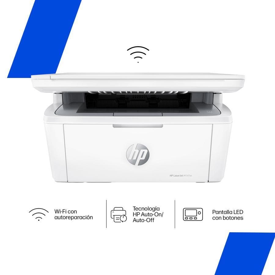 Impresora Multifunción HP LaserJet MFP M141W (7MD74A) Wifi/Usb