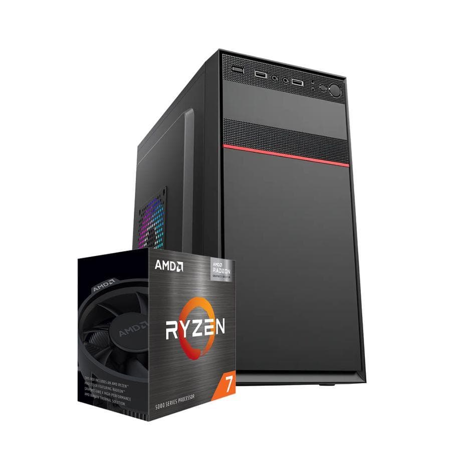 Pc Ecovision Amd Ryzen 7 5700G + 8GB + 240GB