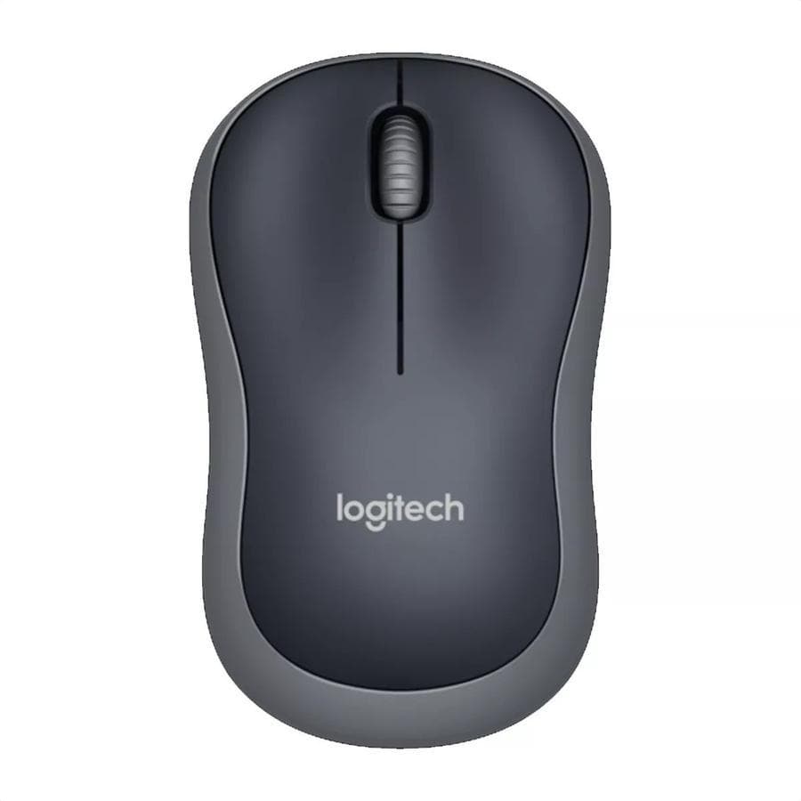 Mouse Inalámbrico Logitech M185, Win Mac Chrome Linux Gris