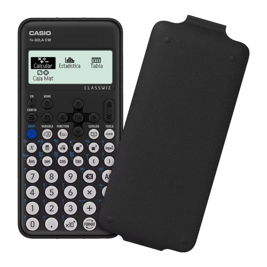 Calculadora Cientifica Casio FX-82LACW Black