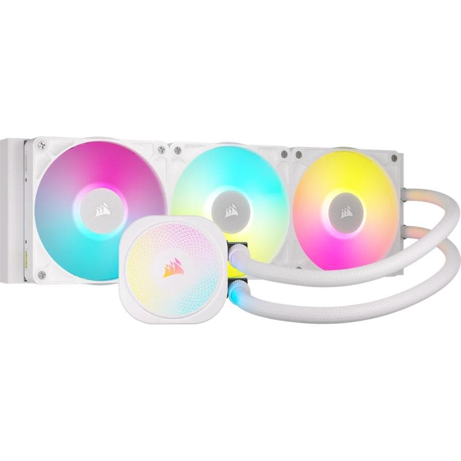 Water Cooler Corsair Icue Link Titan 360 Rx Rgb Aio 360Mm White