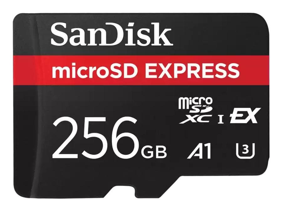Memoria Microsd Express Sandisk 256gb 880mb/s