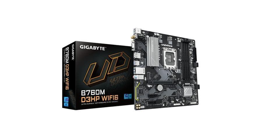 Mother Gigabyte B760M D3HP WIFI6 DDR5 1.0 Socket 1700