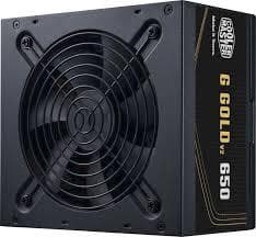 Fuente Cooler Master Mwe Gold 650w V3 80 Plus Gold Atx 3.1 Color Negro