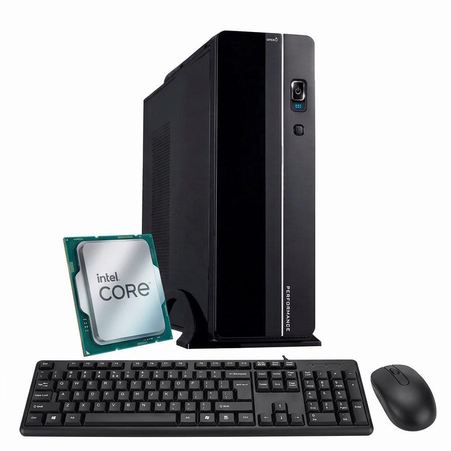 Pc Ecovision oficina Slim I3 12100 + 8Gb + 256Gb