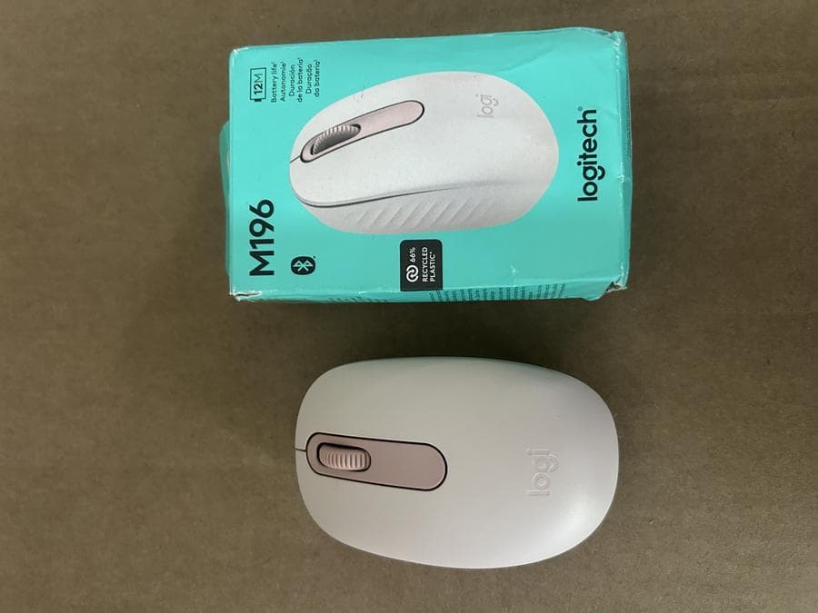Mouse Inalámbrico Logitech M196 Rosa - Outlet