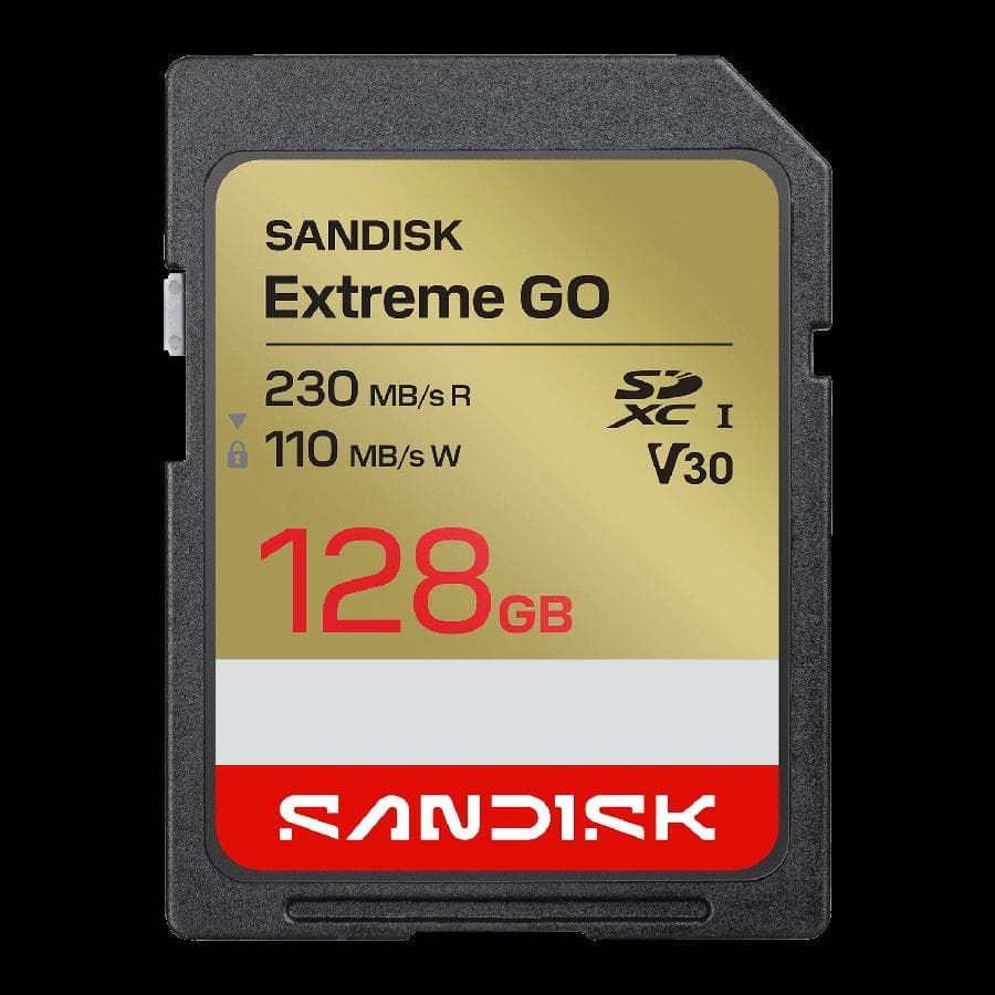 Tarjeta Sd Sandisk Extreme Go Uhs-I - 128Gb 230 Mb/S